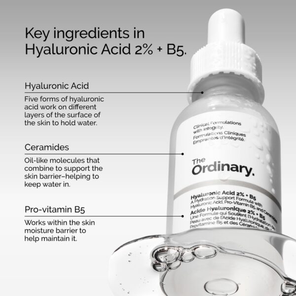 The Ordinary Hyaluronic Acid 2% + B5 30ml - Image 3