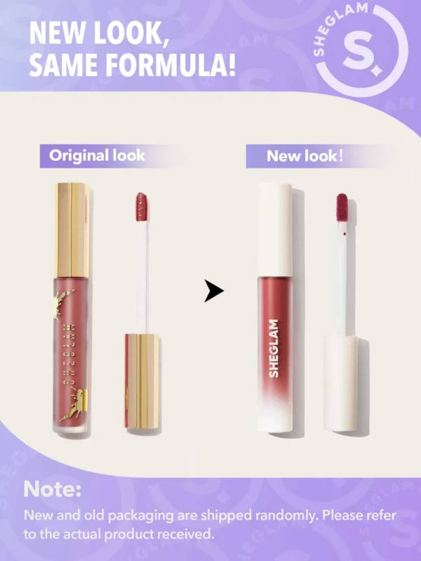 Sheglam Matte Allure Liquid Lipstick - Crimson - Image 3