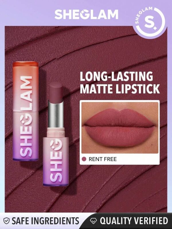 Dynamatte Boom Matte Lipstick - Rent Free - Image 4