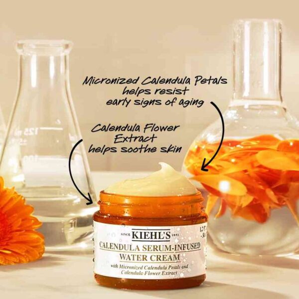 Kiehl's Calendula Serum-Infused Water Cream - 7ml - Image 2