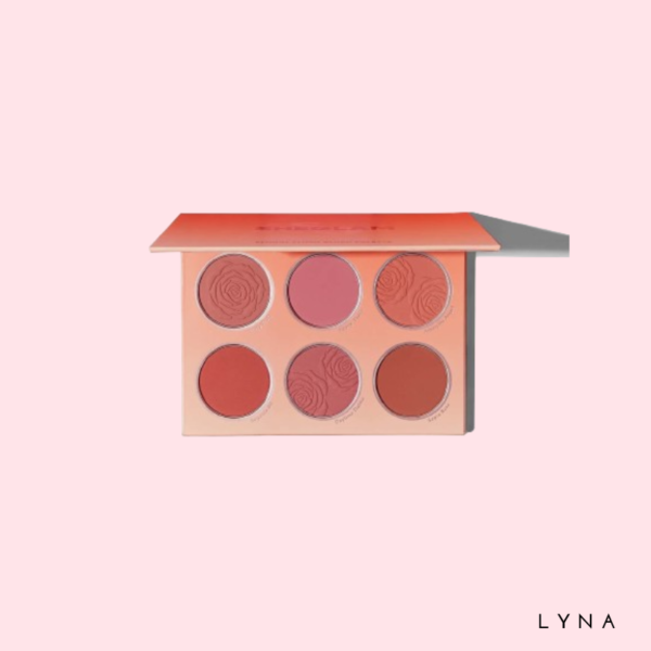Sheglam Floral Flush Blush Palette - Multicolor