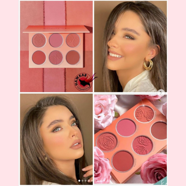 Sheglam Floral Flush Blush Palette - Multicolor - Image 2