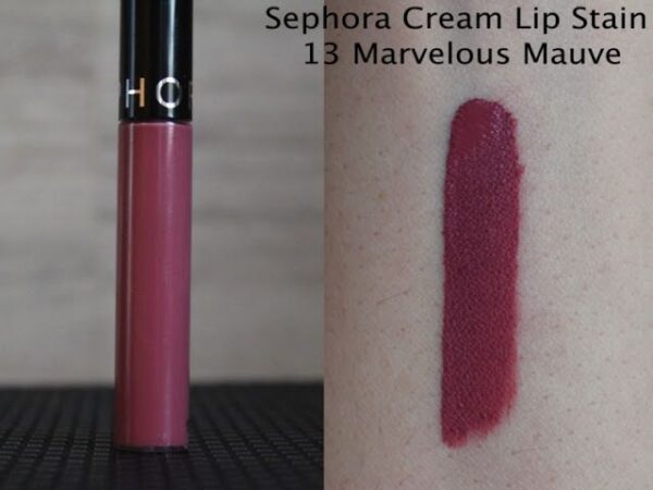 Sephora Cream Lip Stain - Marvelous Mauve (13) - Image 4