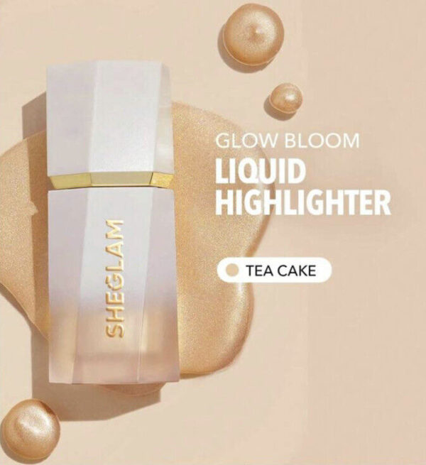 Glow Bloom Liquid Highlighter - Tea-Cake - Image 3