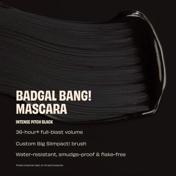 Benefit Badgal Bang Volumising Mascara Mini - Pitch Black (4g) - Image 7