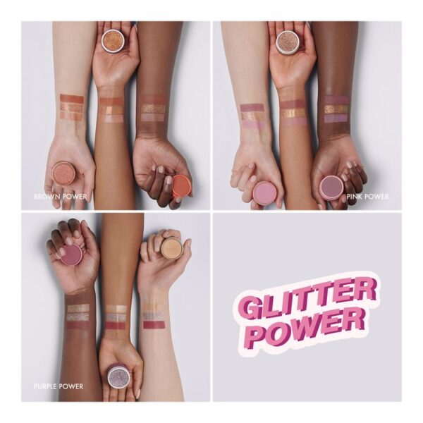 Sephora Glitter Power Shadow Wand Trio - Brown Power - Image 3